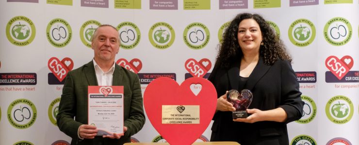 Türk Tuborg&rsquo;un KÖK Gelişim Programı&rsquo;na  CSR Excellence Awards&rsquo;