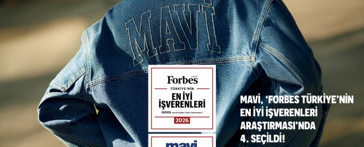 Mavi, Forbes Türkiye&rsquo;nin En İyi İşverenleri arasında