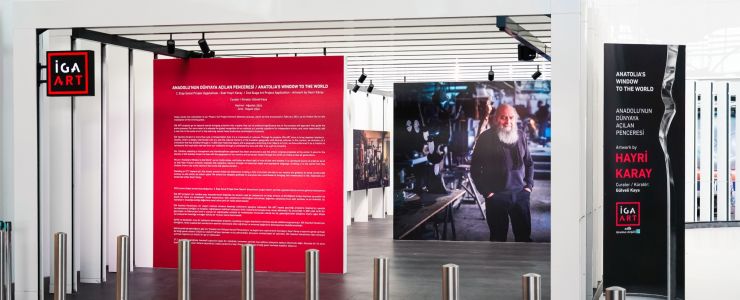 İGA İstanbul Havalimanı&rsquo;nda  Sanatsal Üretimin Perde Arkasına Yolculuk