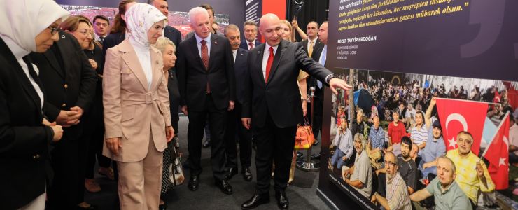 &ldquo;İrade Bizim, Zafer Bizim&rdquo; sergisi açıldı