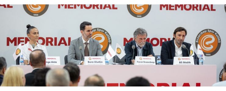 Eczacıbaşı Spor Kulübü'nün Sağlık Sponsoru Memorial oldu