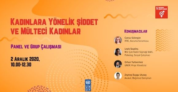 UNDP, mülteci kadınlara yönelik hane içi şiddeti ve şiddetten korunma mekanizmalarını konuştu