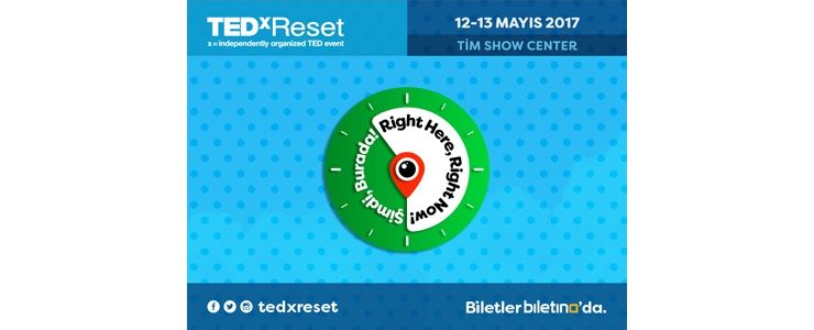 TEDxReset 2017 Konferansı başlıyor