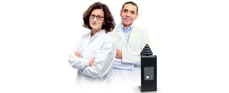 25. Aydın Doğan Ödülü, bilim insanları Dr. Özlem Türeci ve Prof. Dr. Uğur Şahin'e verildi! 