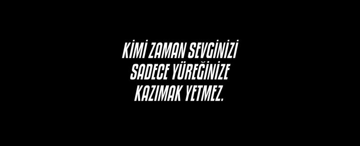 Aşk bazıları için altı harflidir! 