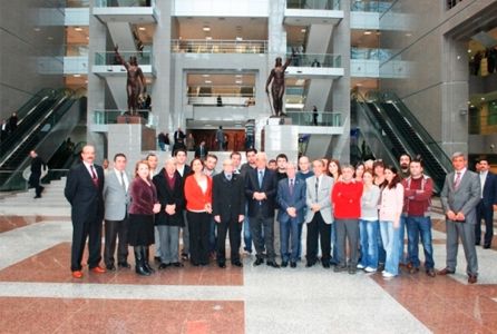 Adalet Sarayı'ndaki basın odası açıldı...