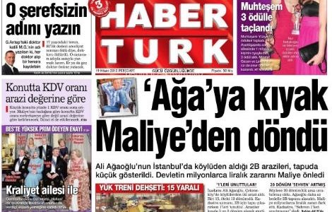 Ali Ağaoğlu'ndan Habertürk haberine cevap...