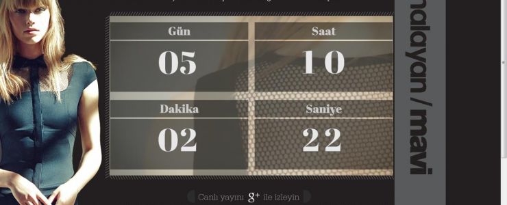 Chalayan / Mavi koleksiyon lansmanı canlı yayında tüm dünyaya ulaşacak