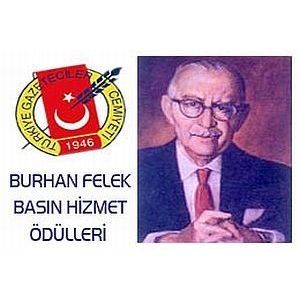 TGC Burhan Felek Basın Hizmet Ödülleri belli oldu