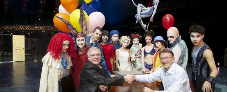 Cirque du Soleil’i tüm dünyaya DHL taşıyacak
