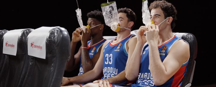 Corendon Airlines’dan Anadolu Efes Spor Kulübü ile “Corendon Airlines Safety Instructions”