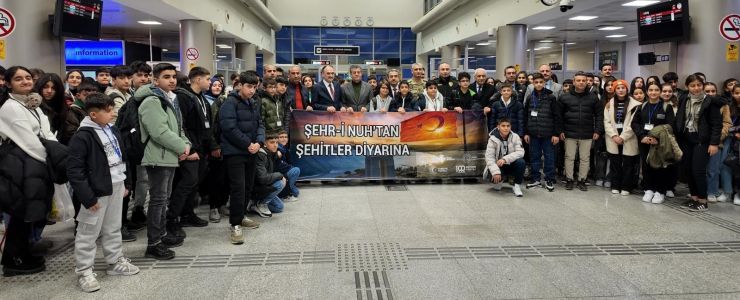 Şırnaklı 513 öğrenci Corendon Airlines ile Çanakkale’de