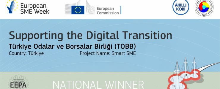 TOBB’UN ‘AKILLI KOBİ PLATFORMU’ AVRUPA’DA FİNALDE 