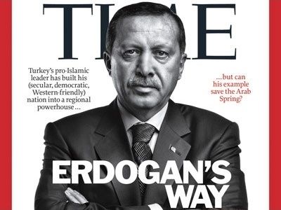 Erdoğan, Time Dergisi'nin anketinde birinci oldu... 