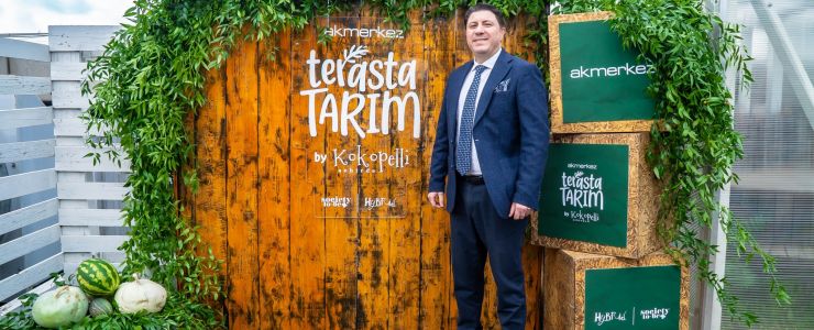 Akmerkez’den "Terasta Tarım" Projesi