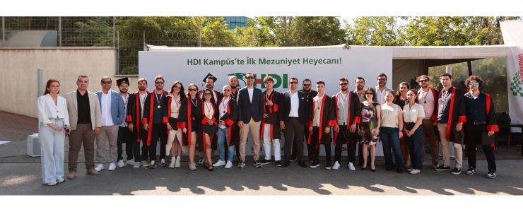 HDI Kampüs ilk mezunlarını verdi