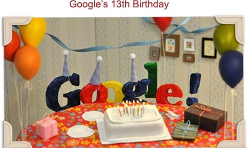 Happy Birthday Google!