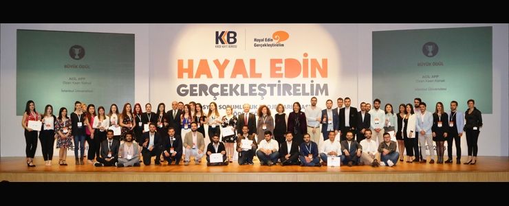 ‘Hayal Edin Gerçekleştirelim’ yarışmasının ödülleri sahiplerini buldu