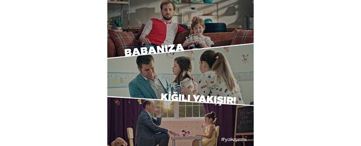 Kiğılı’dan “Babalara yakışan” reklam filmi