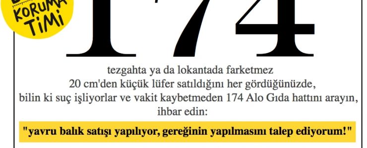 Lüfer Koruma Timi'nden önemli uyarı!