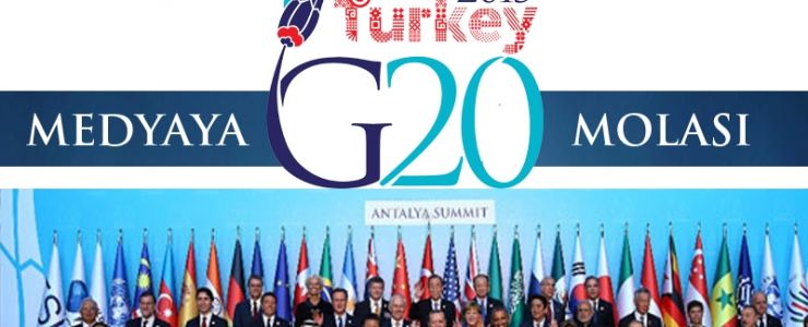 Medyaya G-20 molası