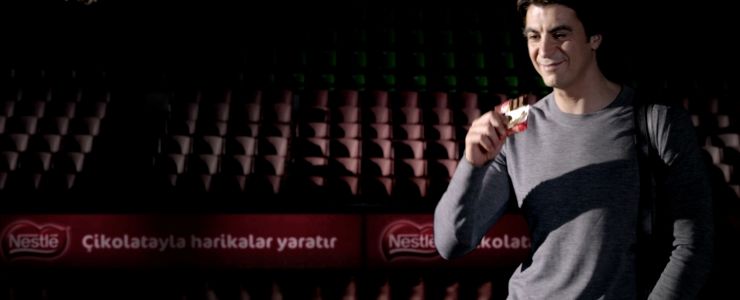 Nestlé çikolatayla harikalar yaratıyor