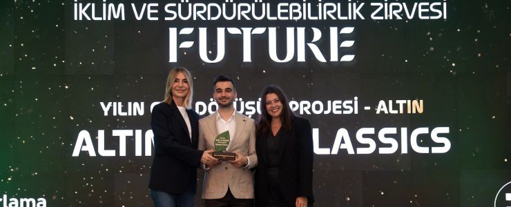 Altınyıldız Classics'E İklim ve Sürdürülebilirlik Ödülü
