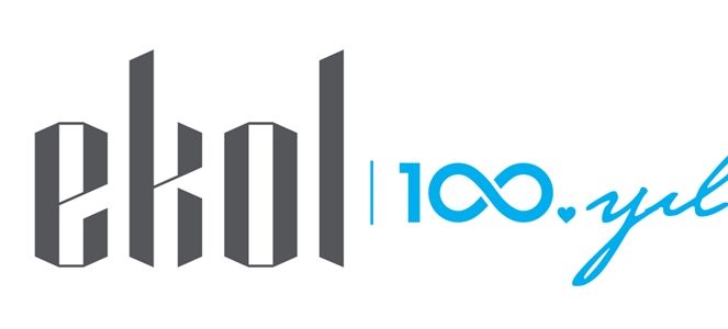 Ekol'den 100. yıla özel logo