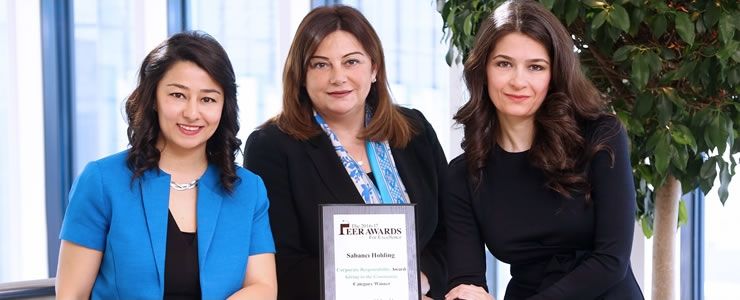 THE PEER AWARDS'dan Sabancı Gönüllüleri’ne büyük ödül