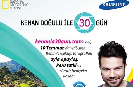Samsung ve National Geographic Channel'den sürpriz kampanya
