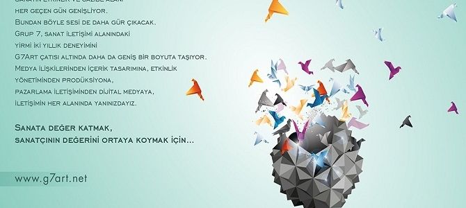 Sanatın iletişimi, G7Art ile canlanacak