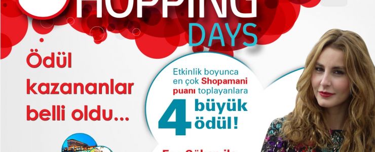 Shopamani Ödülleri sahiplerini buldu...