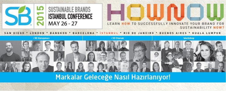 Sustainable Brands 2015 İstanbul için geri sayım