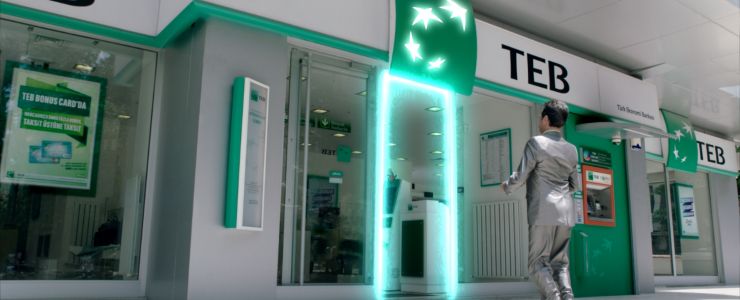 TEB'den yeni reklam; Benim bankam benim dünyam