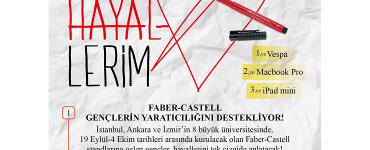 Faber-Castell gençlerin yaratıcılığını destekliyor