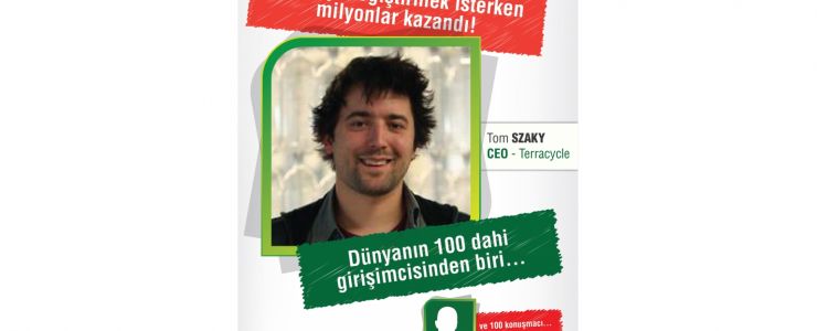Tom Szaky İstanbul'a geliyor...