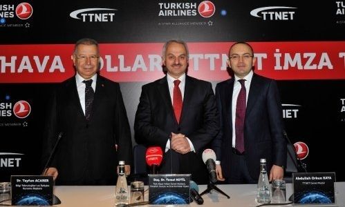 Türk Hava Yolları ve TTNET'ten işbirliği