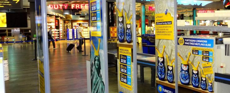Turkcell Atatürk Havalimanı'nda...