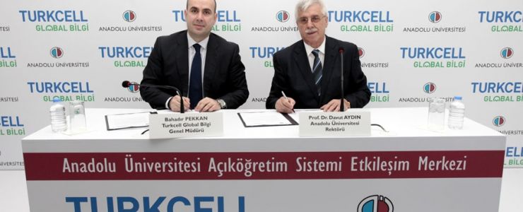 Turkcell Global Bilgi ve Anadolu Üniversitesi'nden işbirliği