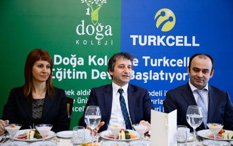 Turkcell ve Doğa Koleji'nden "Mobil Eğitim" devri...