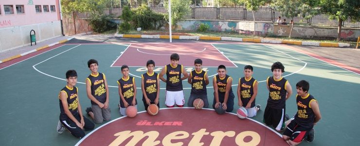 Ülker Metro enerjisi, basketbol sahalarına hayat verdi…