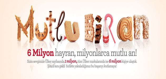 Ülker ve markaları Facebook'ta lider