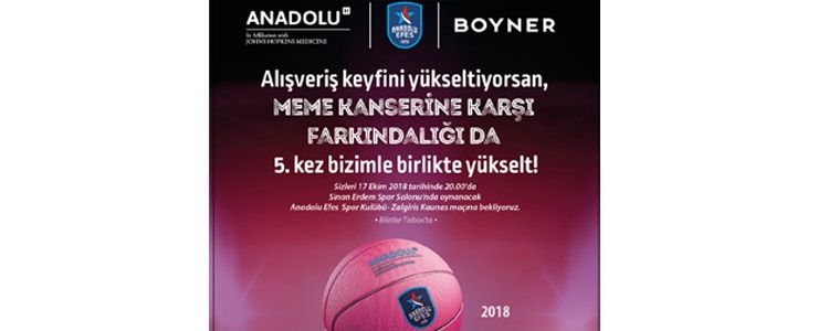 Boyner’den “Pembe Top Sahada” projesine destek 
