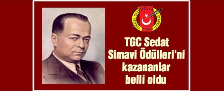 TGC Sedat Simavi Ödülleri açıklandı