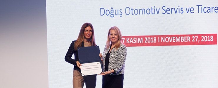 Doğuş Otomotiv’e ‘Kadınlarla Güçlendirilmiş Yönetim Kurulu Ödülü 