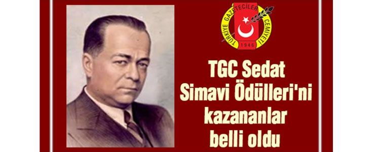 TGC Sedat Simavi Ödülleri sahiplerini buldu 