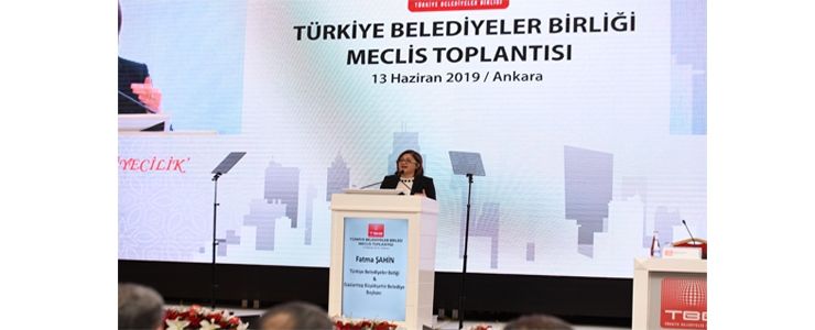 Fatma Şahin yeniden TBB Başkanı seçildi