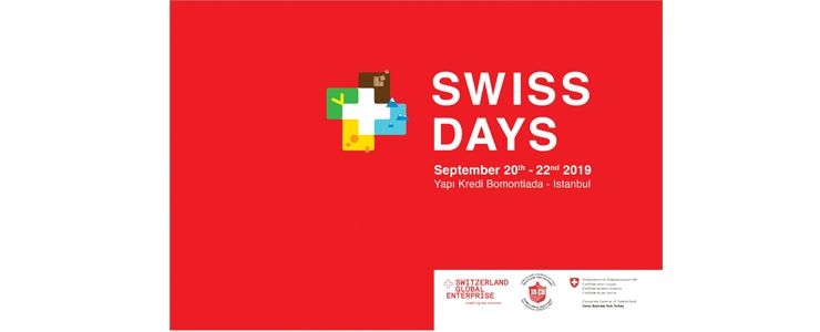 Swiss Days 2019 ilk kez 20-22 Eylül'de İstanbul'da