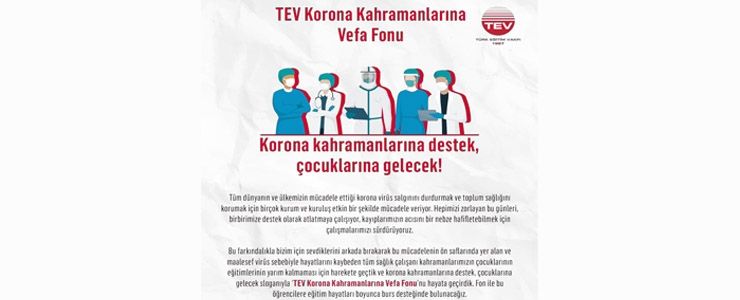 Türk Eğitim Vakfı vefat eden sağlık çalışanlarının çocuklarına umut olacak! 