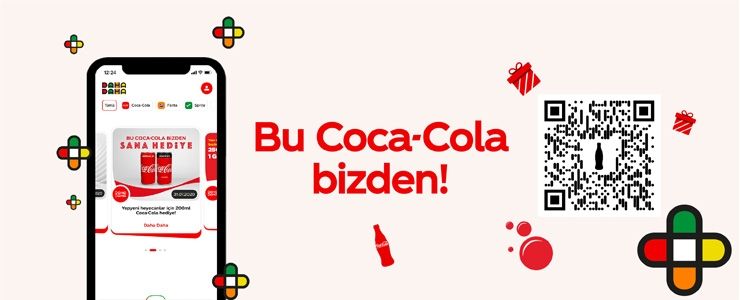  “Bu Coca-Cola Bizden” kampanyası ile 1.5 Milyon Kişiye hediye Coca-Cola 
